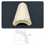 R50xR32圆弧阳角  R50xR32 Bullnose Edge